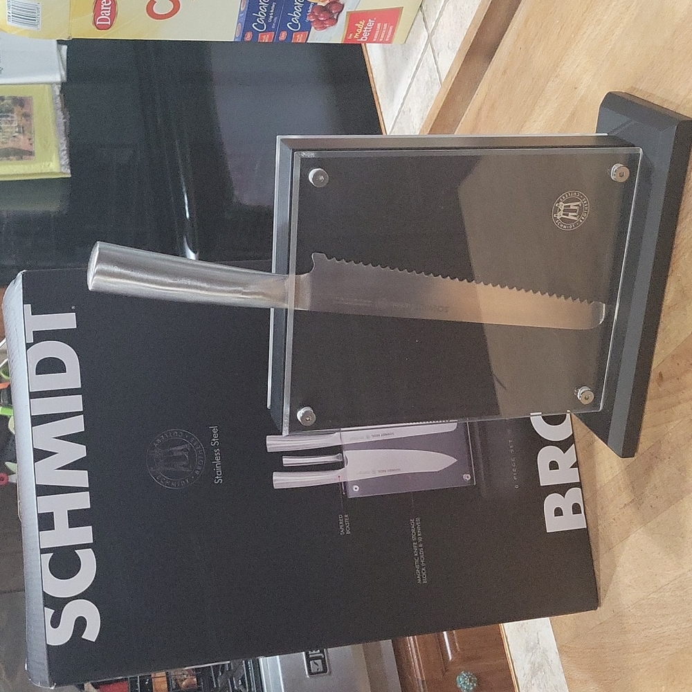 Schmidt Bros. Knife block ONLY